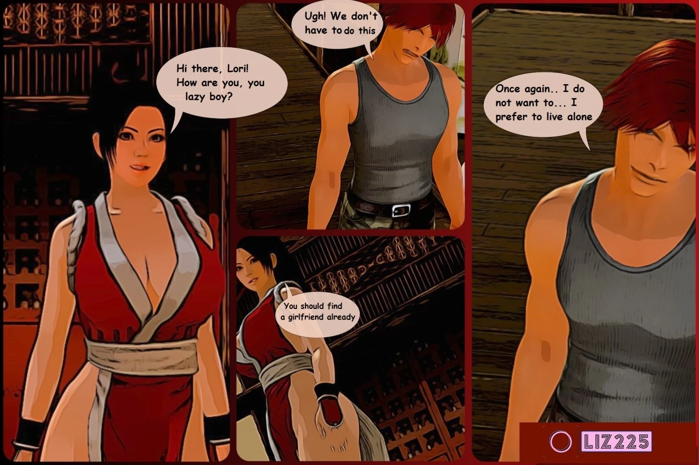 Grandpa's Visit porn comic picture 4