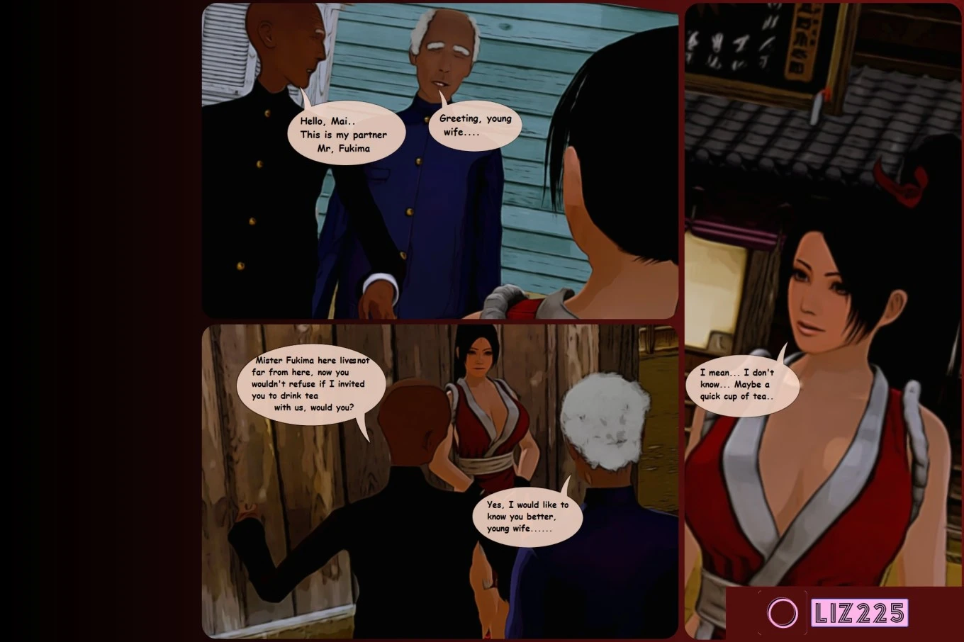 Grandpa's Visit porn comic picture 58