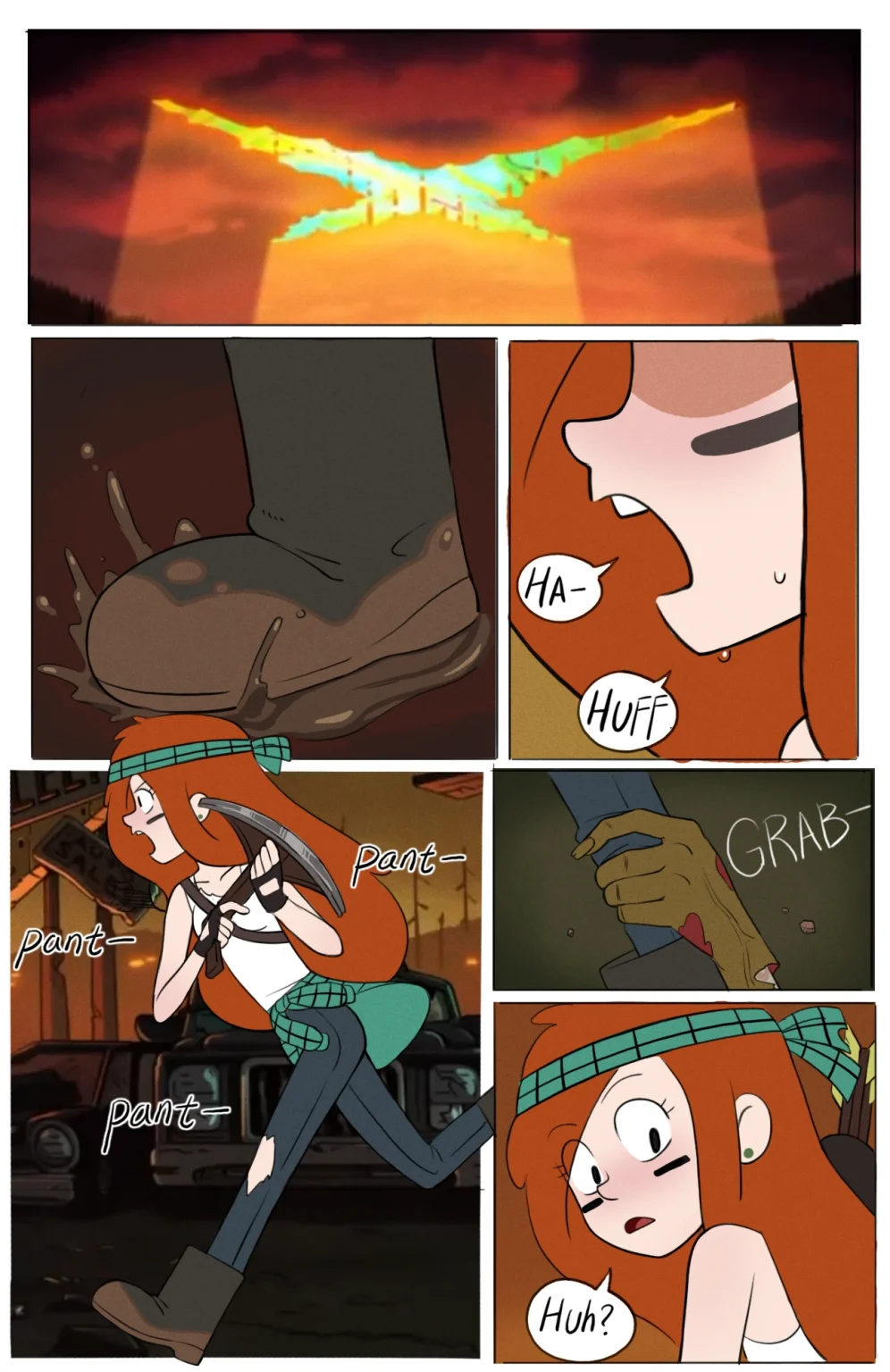 Gravity - Fall of Wendy porn comic picture 1