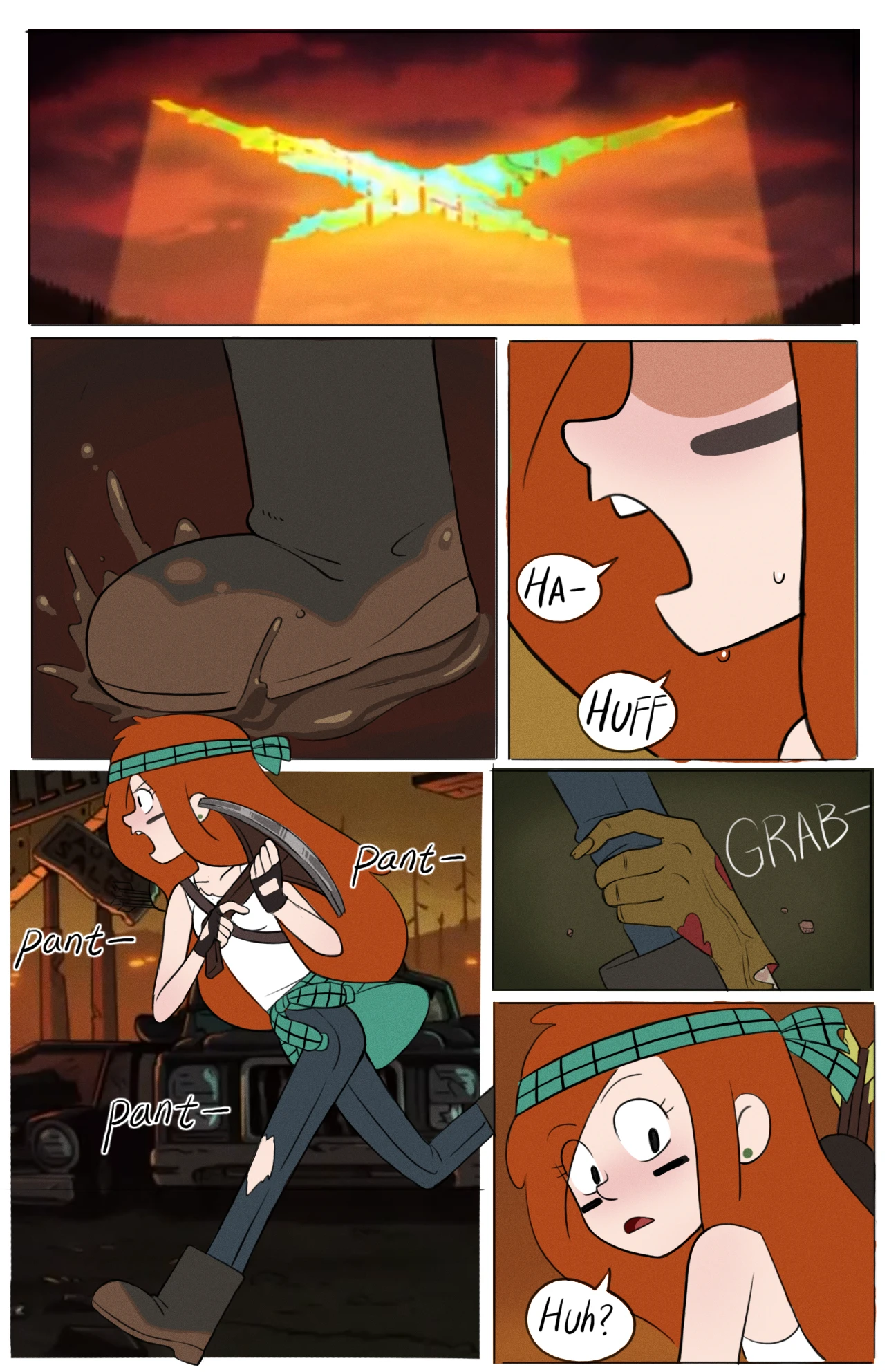 Gravity - Fall of Wendy porn comic picture 1