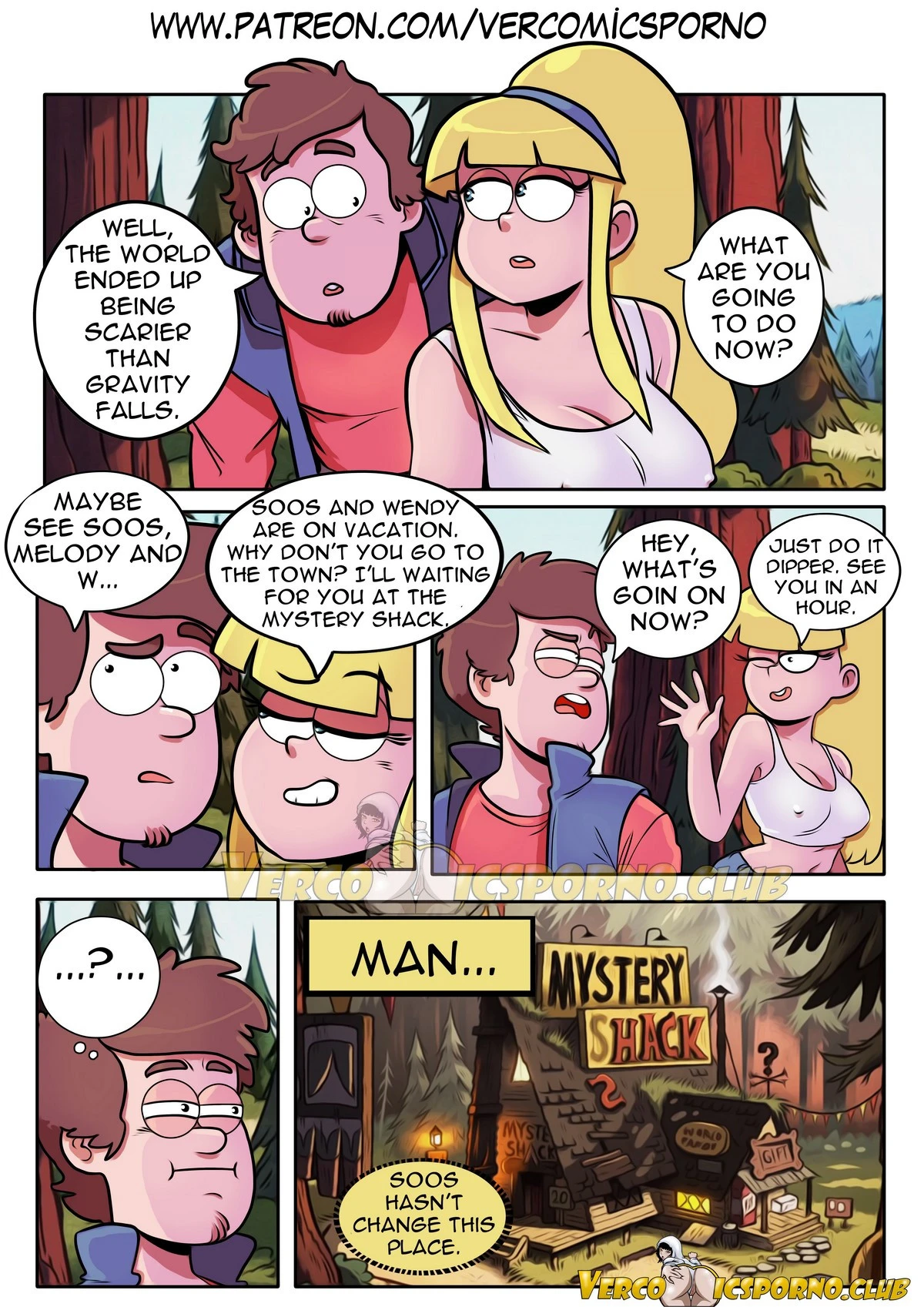 Gravity Falls - The Next Summer porn comic picture 5