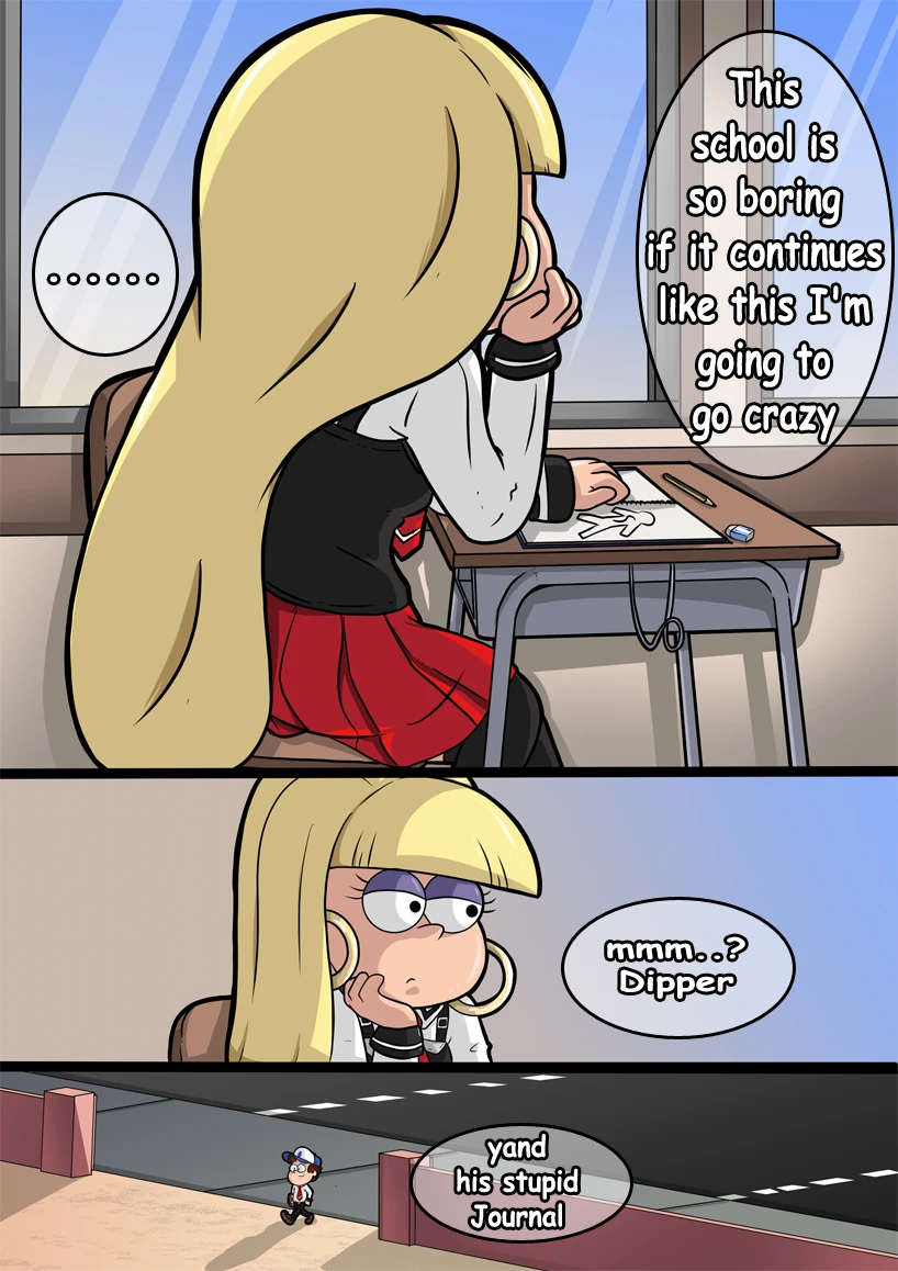 Gravity Falls x Bible Black porn comic picture 2