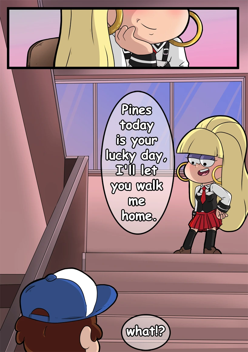 Gravity Falls x Bible Black porn comic picture 3