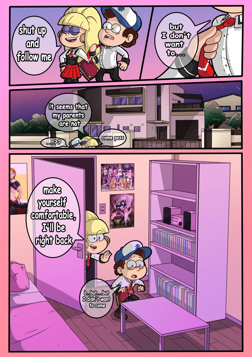 Gravity Falls x Bible Black porn comic picture 4