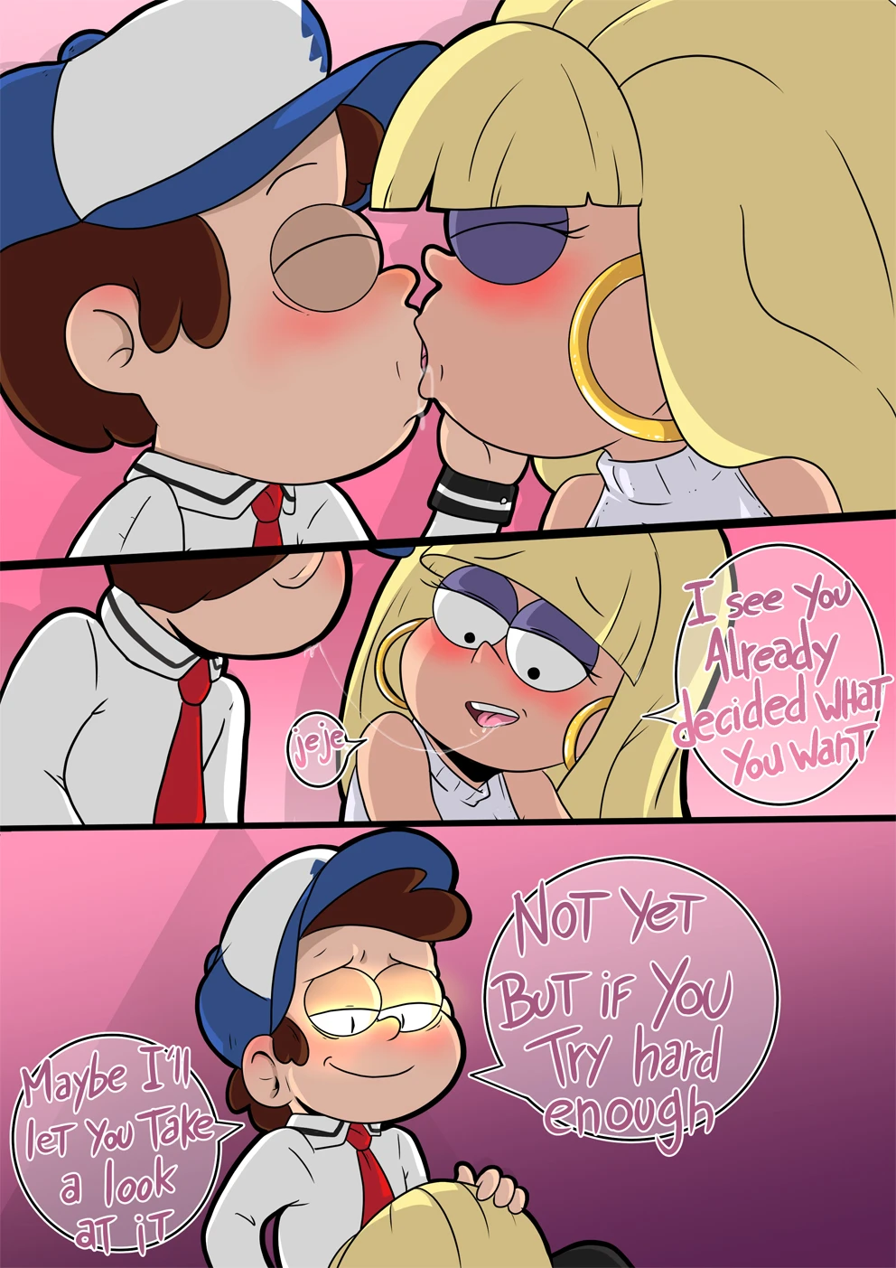 Gravity Falls x Bible Black porn comic picture 7