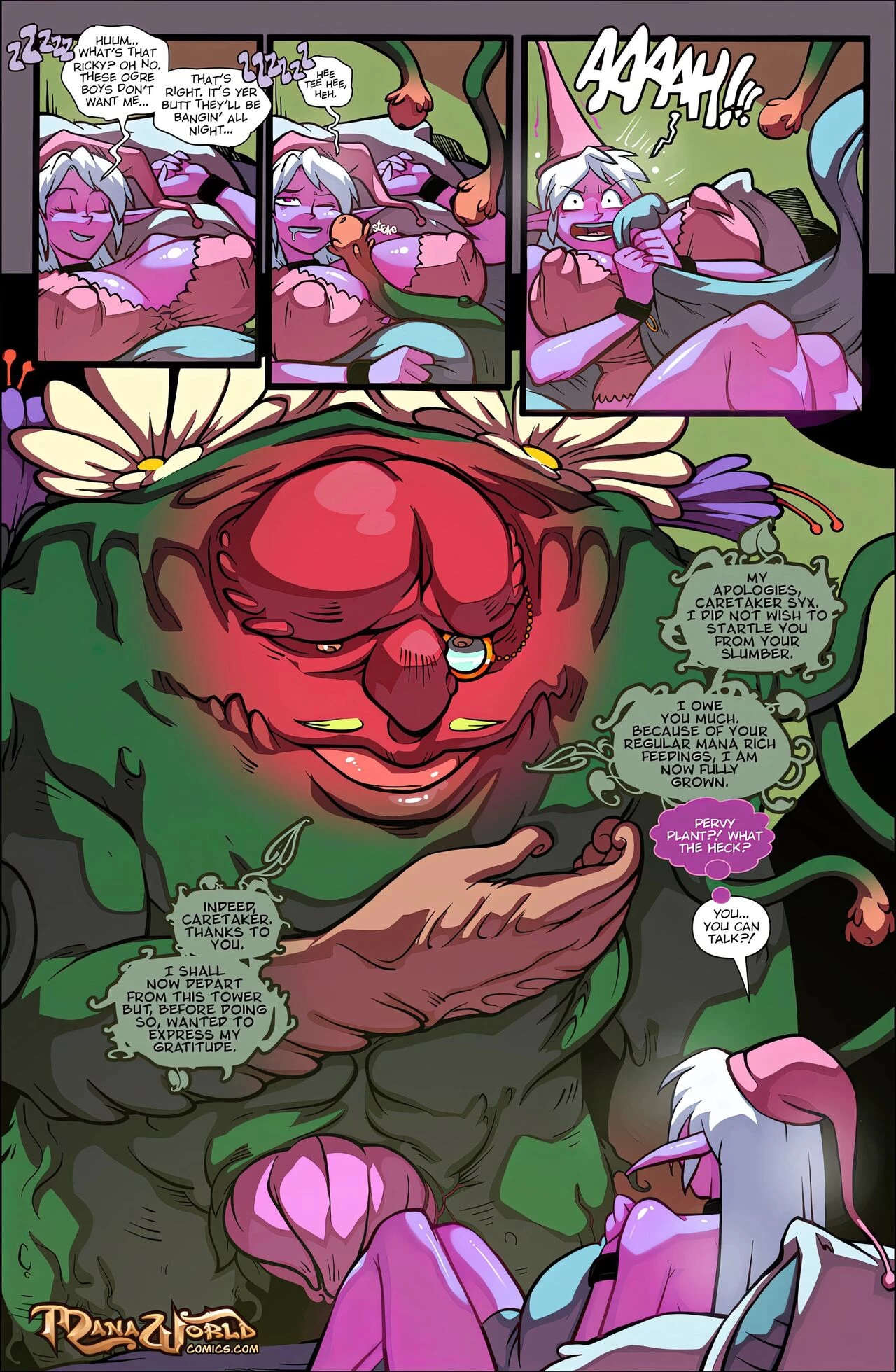 Green Thumb porn comic picture 5