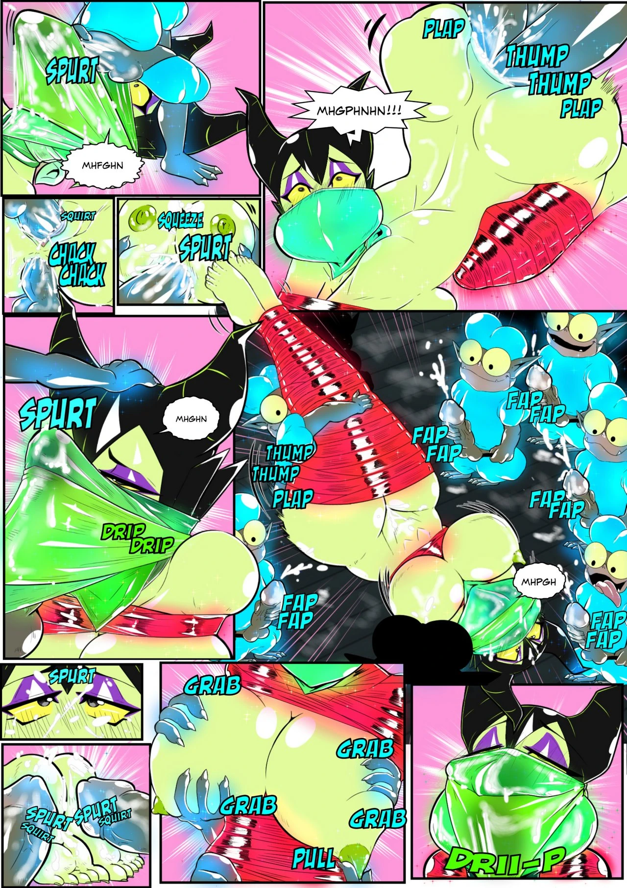 Greenleona The Fairy Gift porn comic picture 14