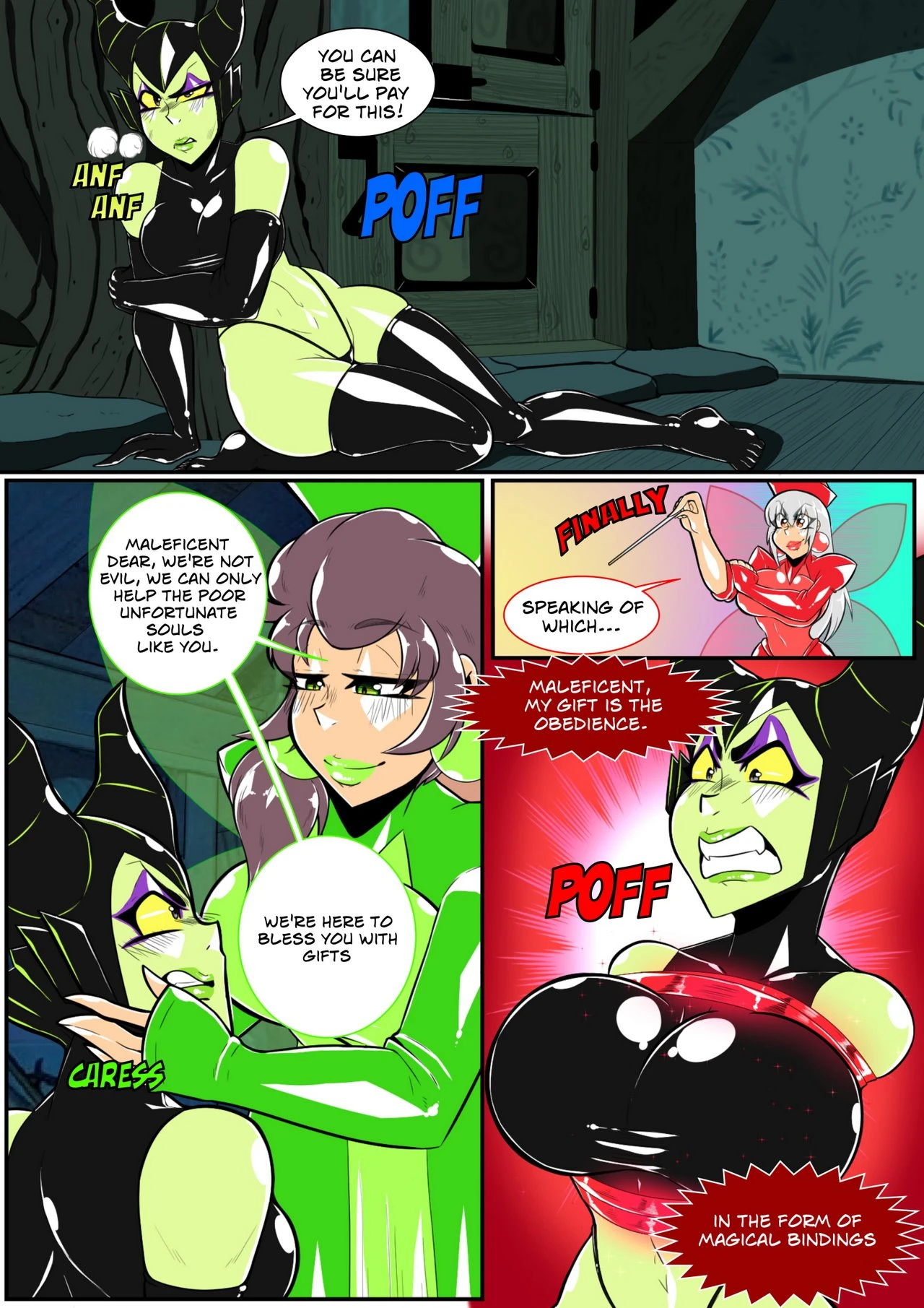 Greenleona The Fairy Gift porn comic picture 8