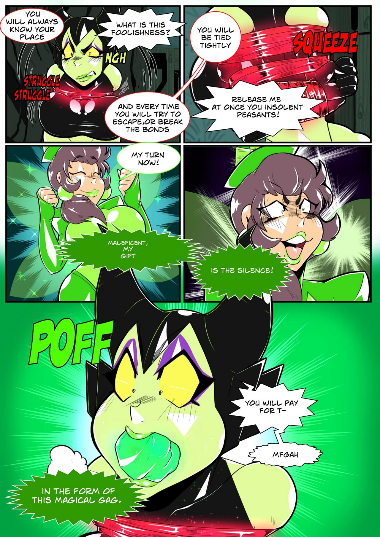 Greenleona The Fairy Gift porn comic picture 9
