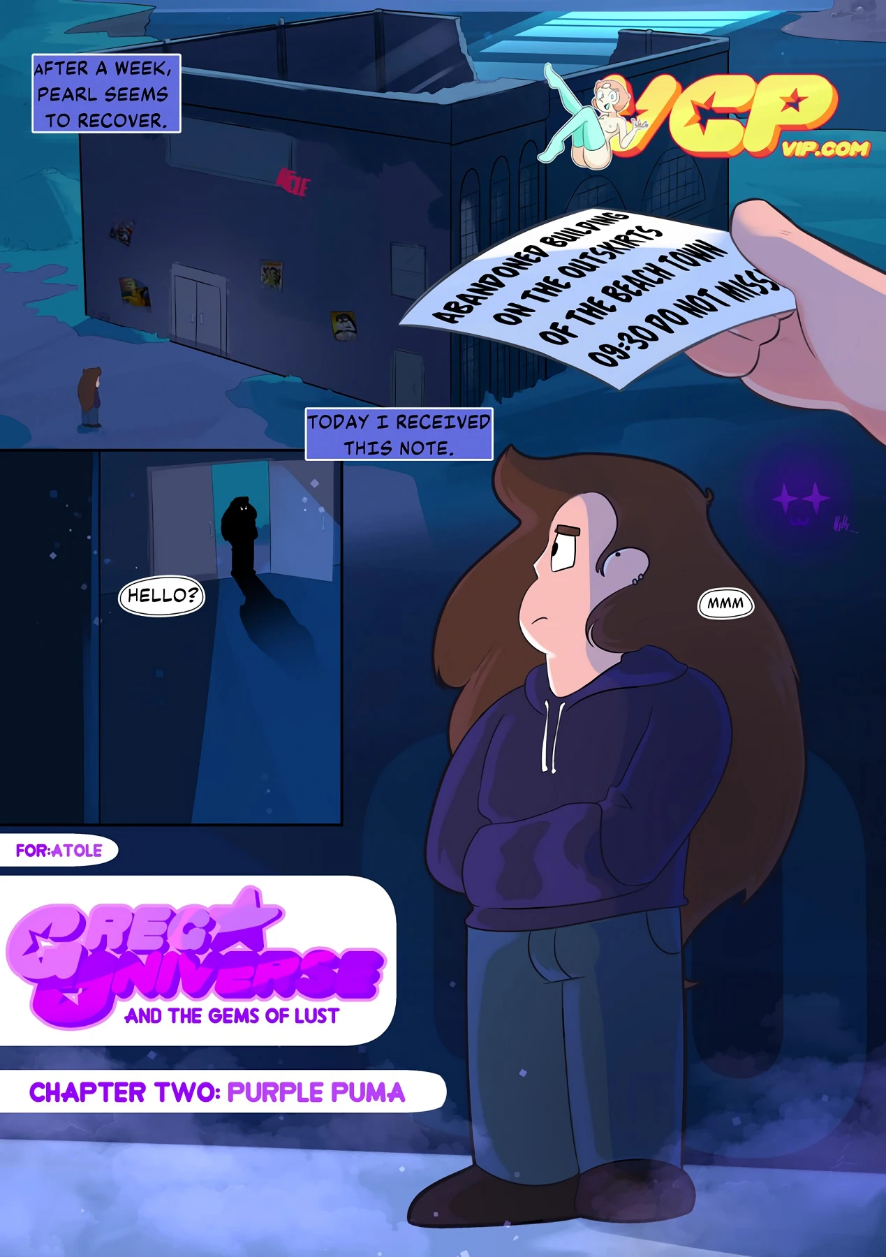 Greg Universe and the Gems of Lust 2: Purple Puma porn comic picture 1