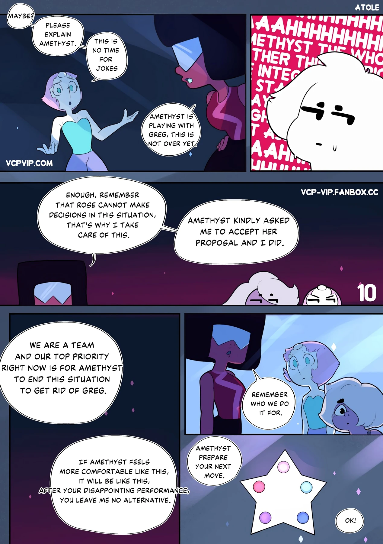 Greg Universe and the Gems of Lust 2: Purple Puma porn comic picture 11