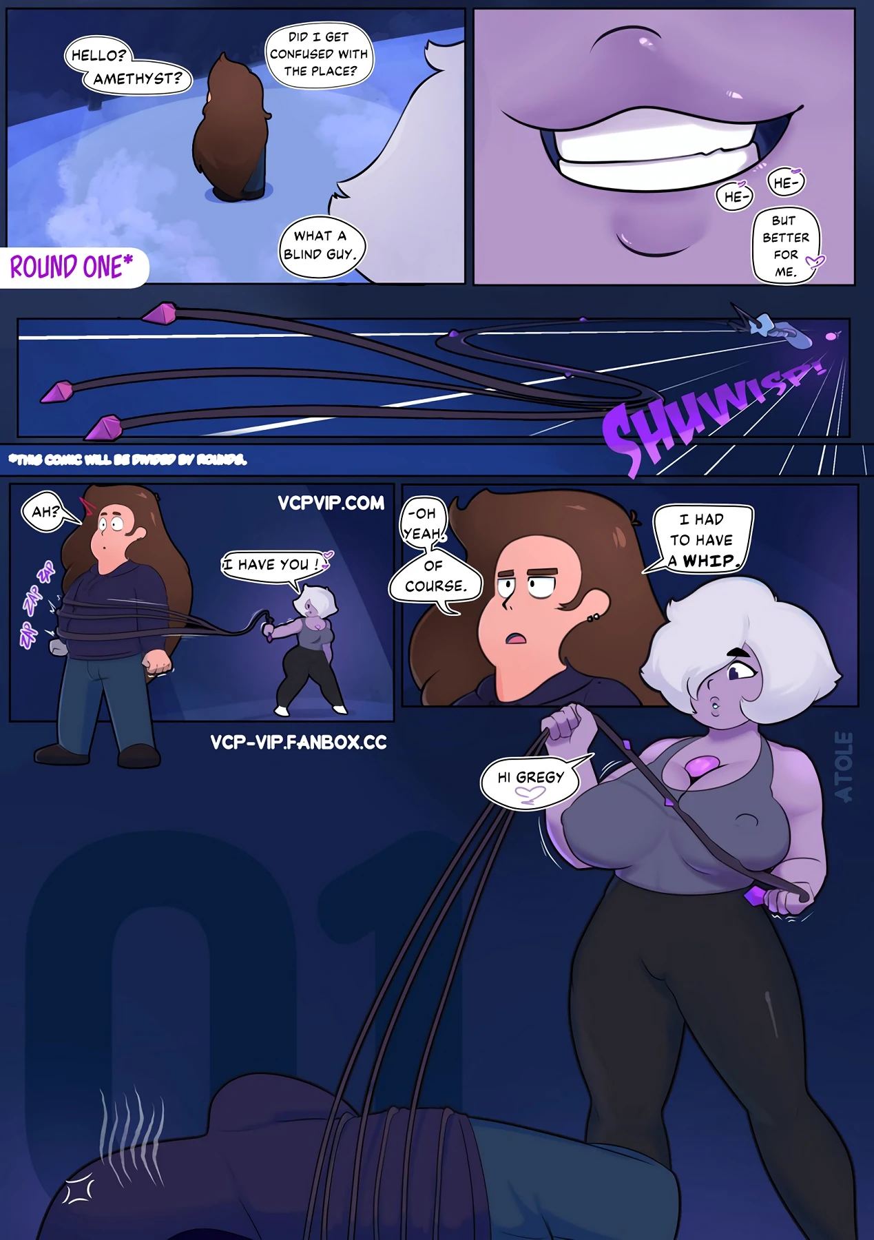 Greg Universe and the Gems of Lust 2: Purple Puma porn comic picture 2