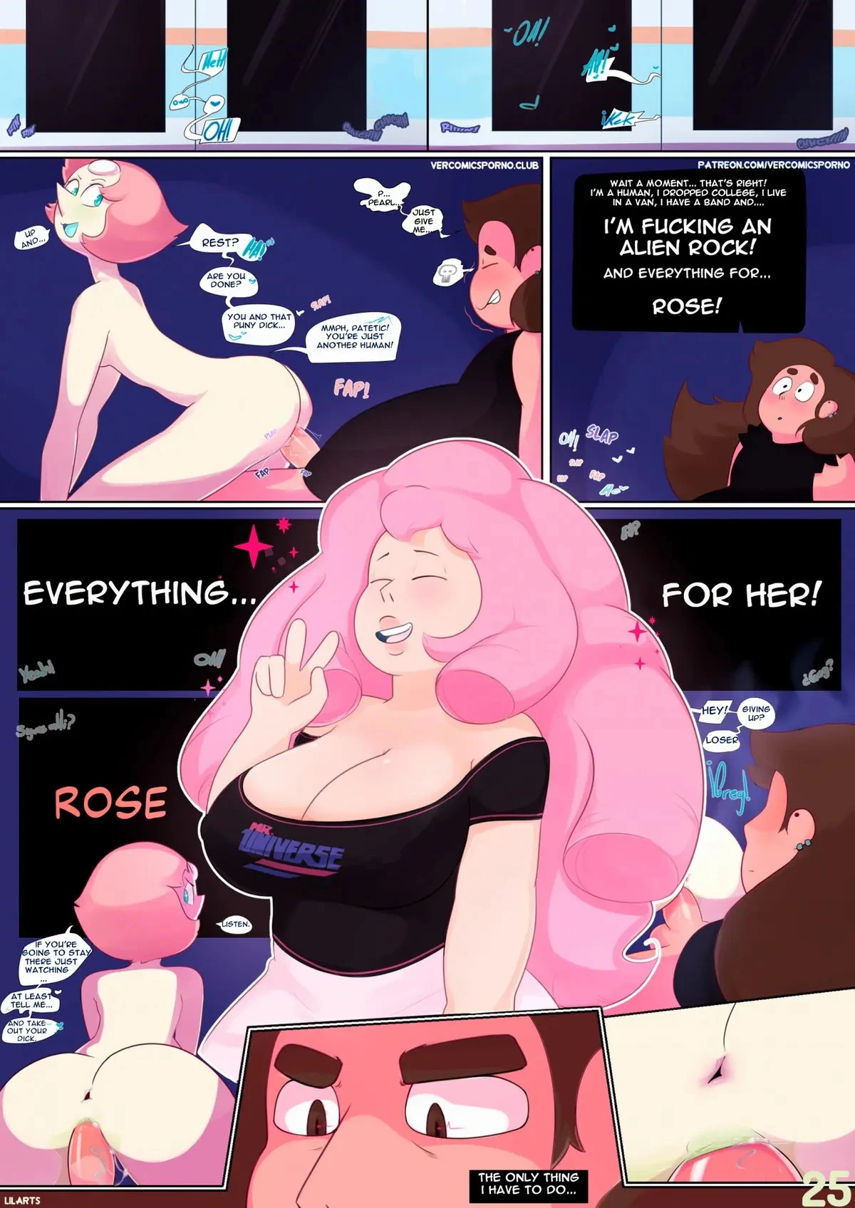 Greg Universe and the Gems of Lust porn comic picture 25