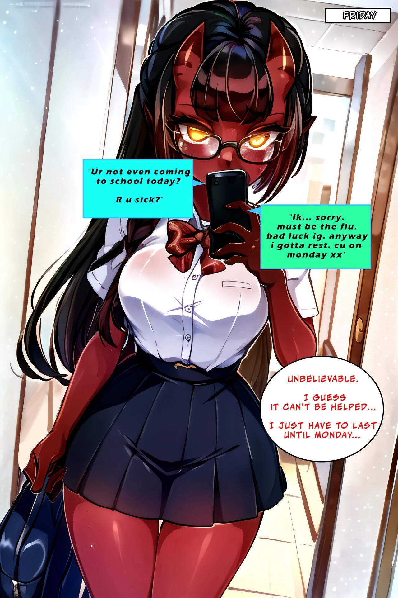 Growing Classmate + Growing Heat porn comic picture 13