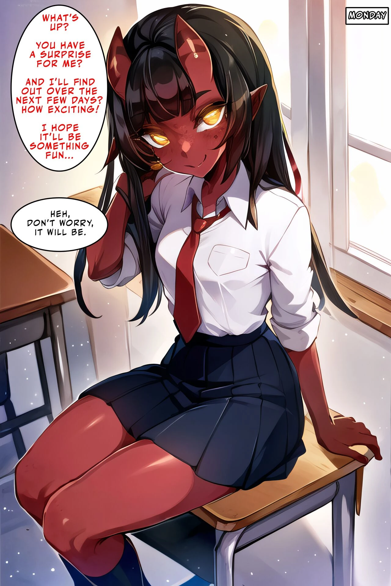 Growing Classmate + Growing Heat porn comic picture 9