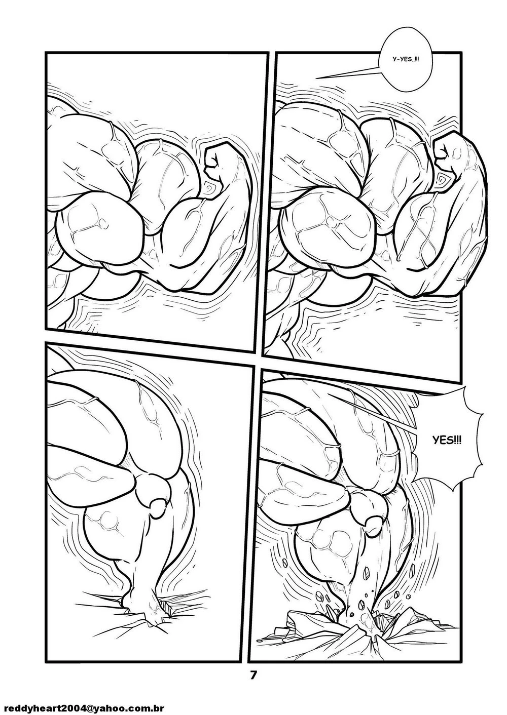 Growth Queens porn comic picture 7