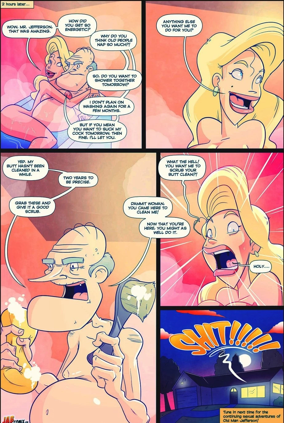 Grumpy Old Man Jefferson 2 porn comic picture 16
