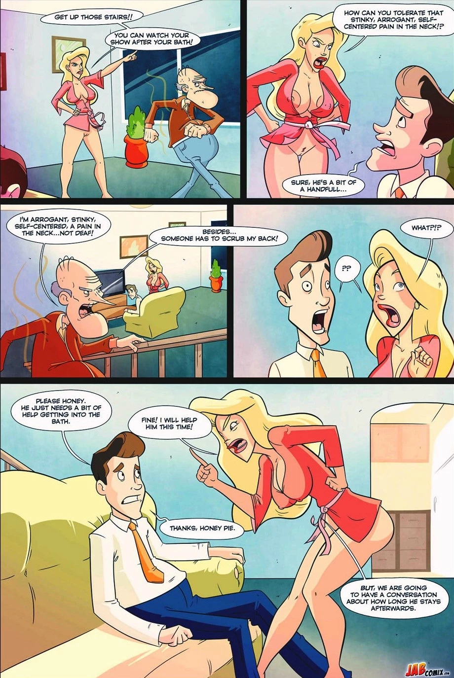 Grumpy Old Man Jefferson 2 porn comic picture 3