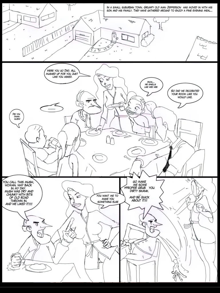 Grumpy Old Man Jefferson porn comic picture 2