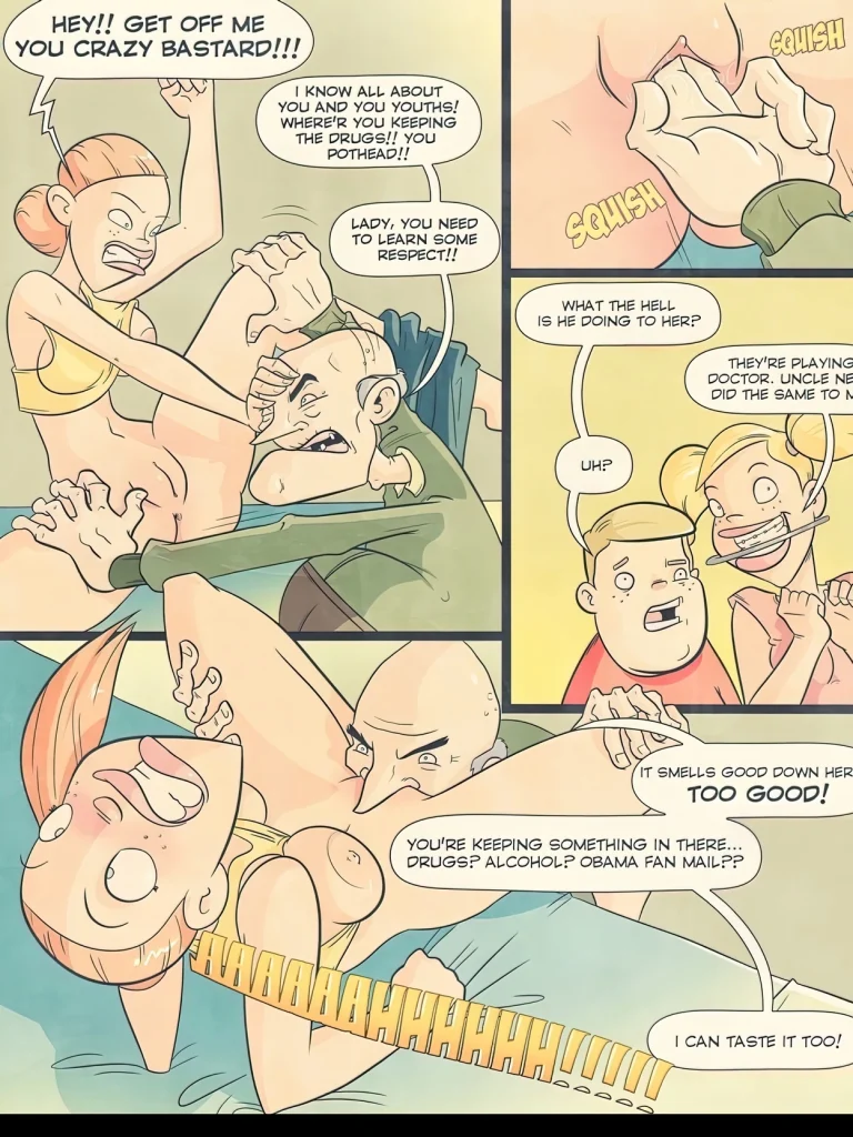 Grumpy Old Man Jefferson porn comic picture 5