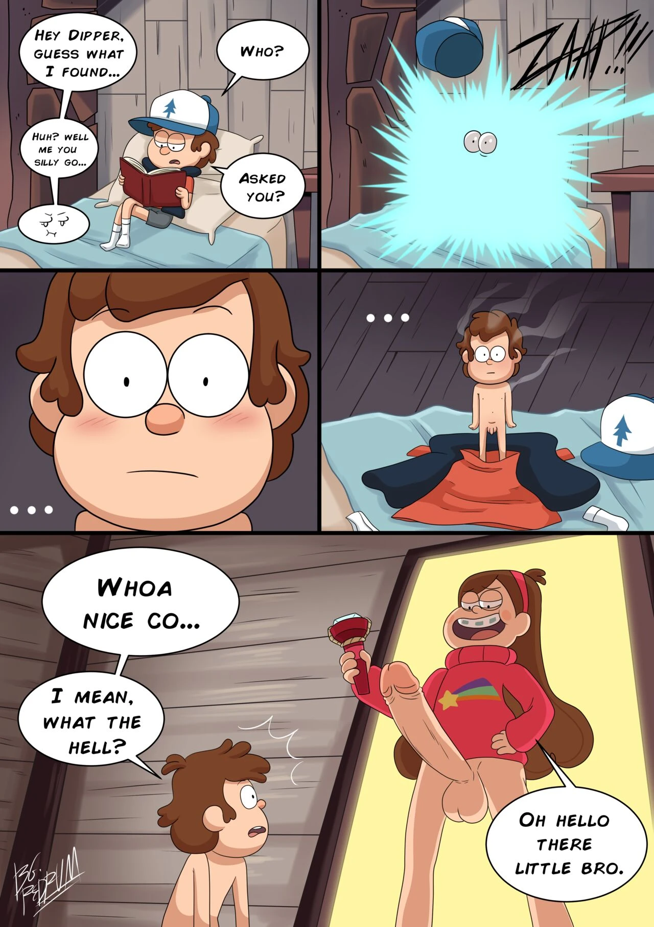 Grunkle, I shrunk the slut porn comic picture 2
