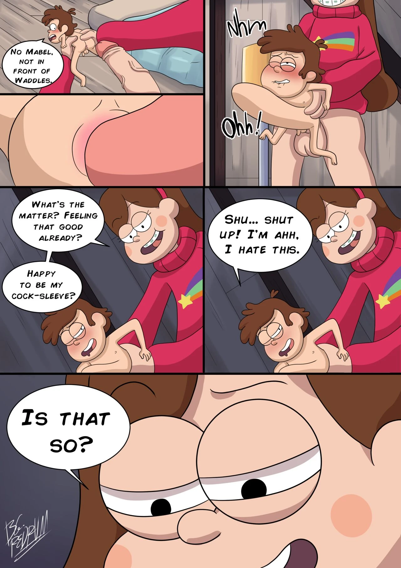 Grunkle, I shrunk the slut porn comic picture 3