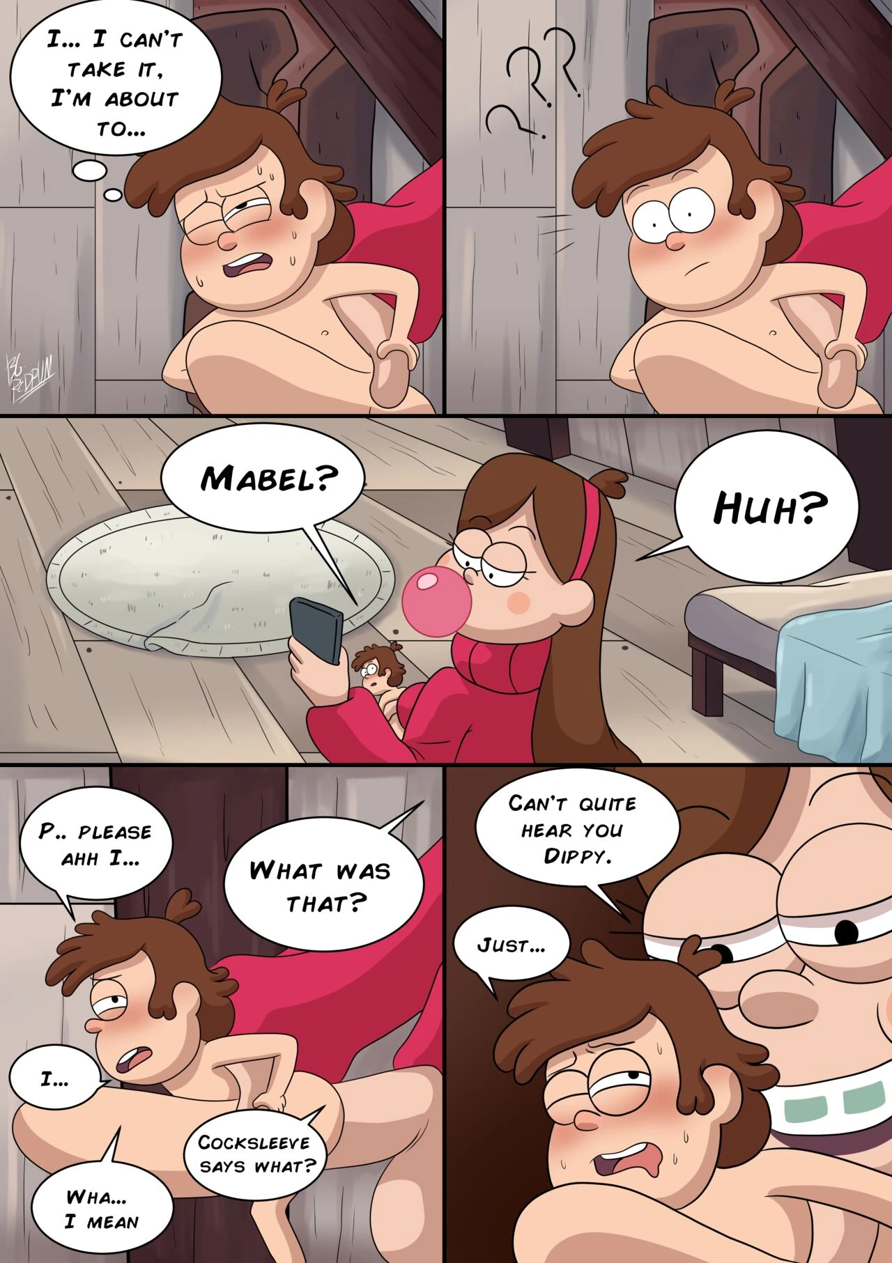 Grunkle, I shrunk the slut porn comic picture 4