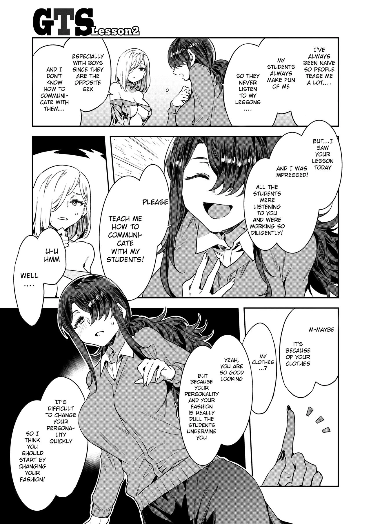 GTS: Great Teacher Sayoko Lesson 2 porn comic picture 5