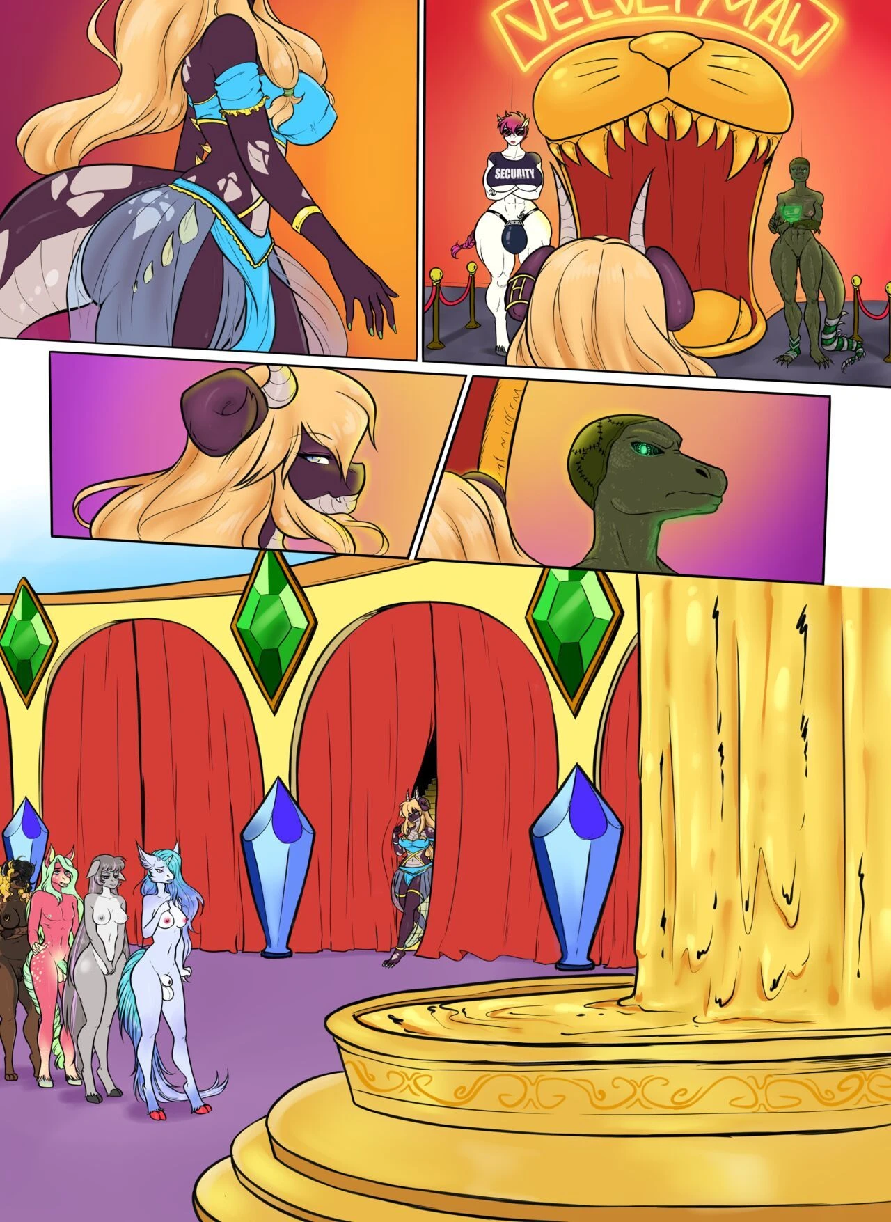 Guest Of A Goddess porn comic picture 2