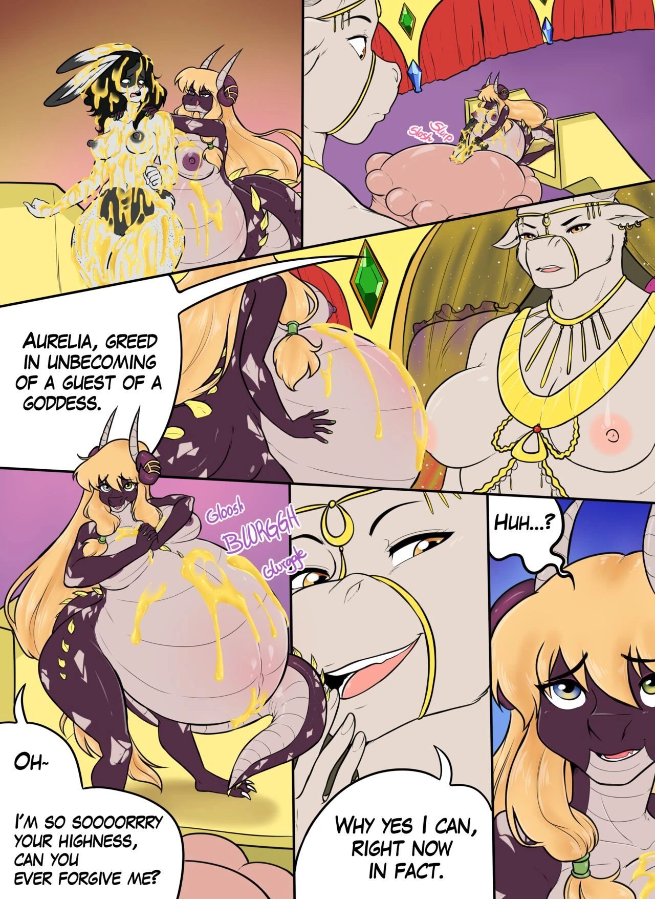 Guest Of A Goddess porn comic picture 9