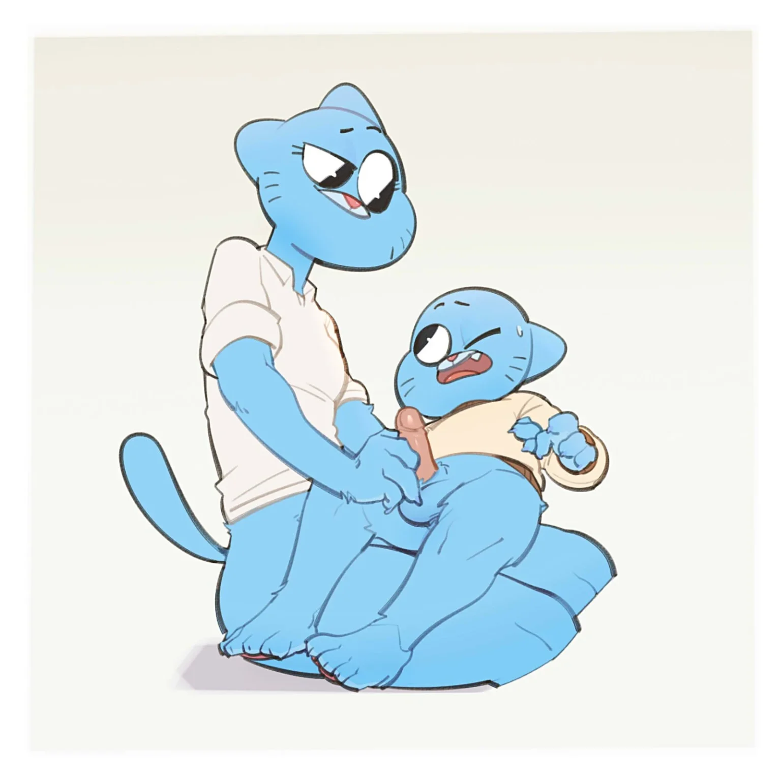 Gumball and Nicole porn comic picture 1