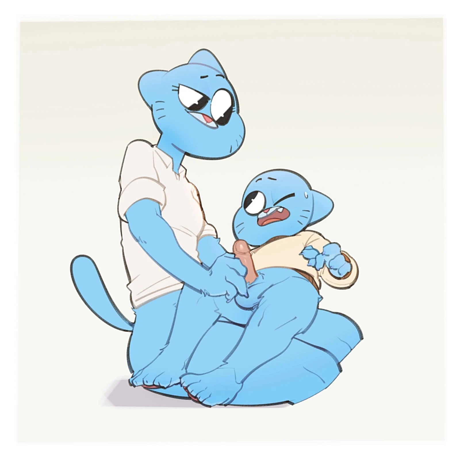 Gumball and Nicole porn comic picture 1