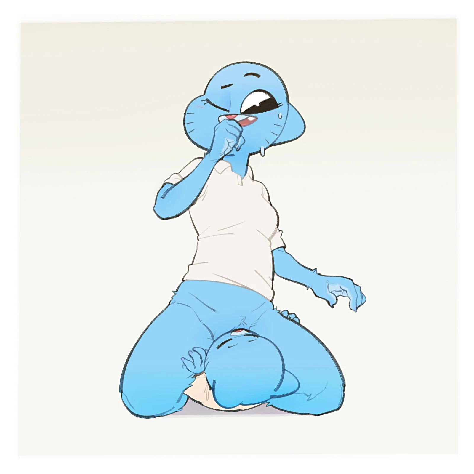 Gumball and Nicole porn comic picture 2