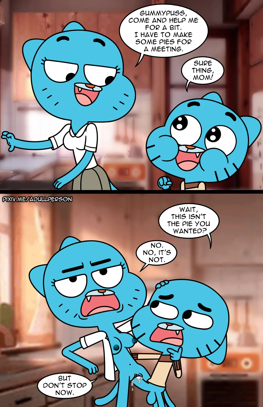 Gumball collection porn comic picture 1