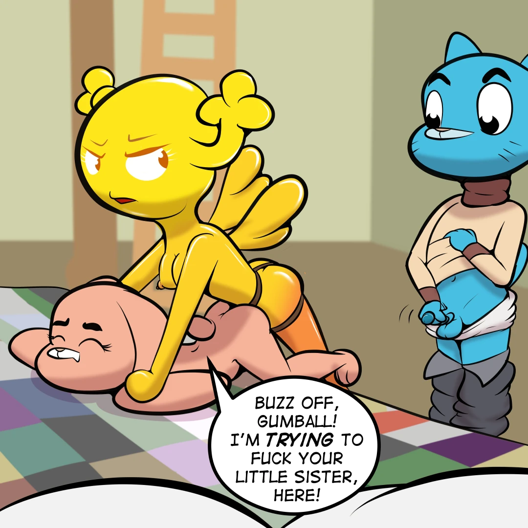 Gumball collection porn comic picture 15
