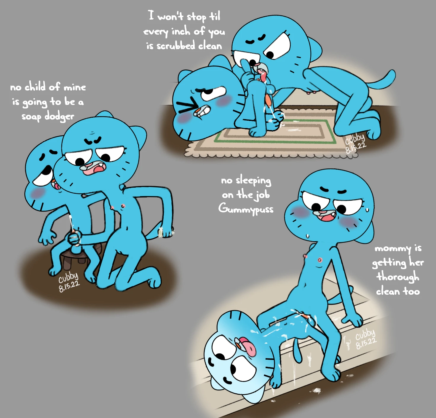 Gumball collection porn comic picture 16