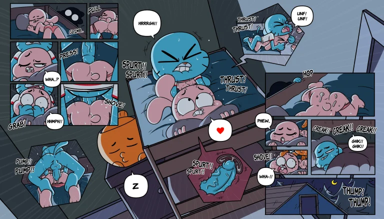 Gumball collection porn comic picture 7