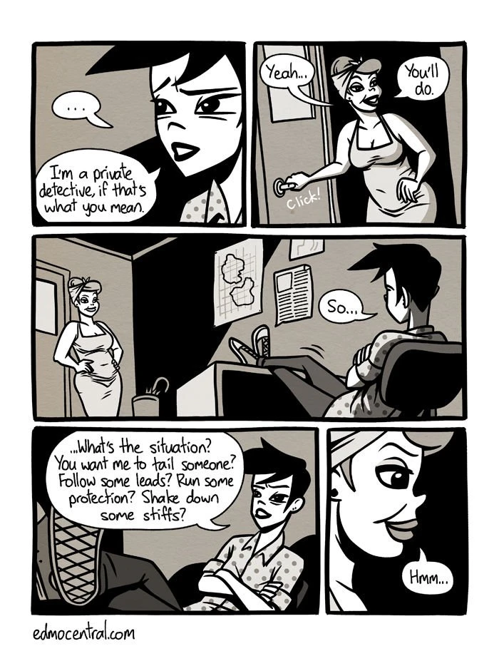 Gumshoe porn comic picture 2