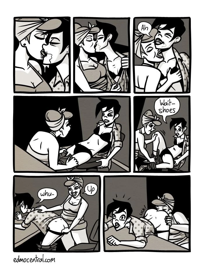 Gumshoe porn comic picture 7