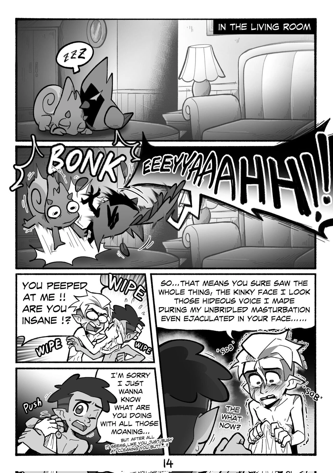 Guster: Bubble Bath porn comic picture 14