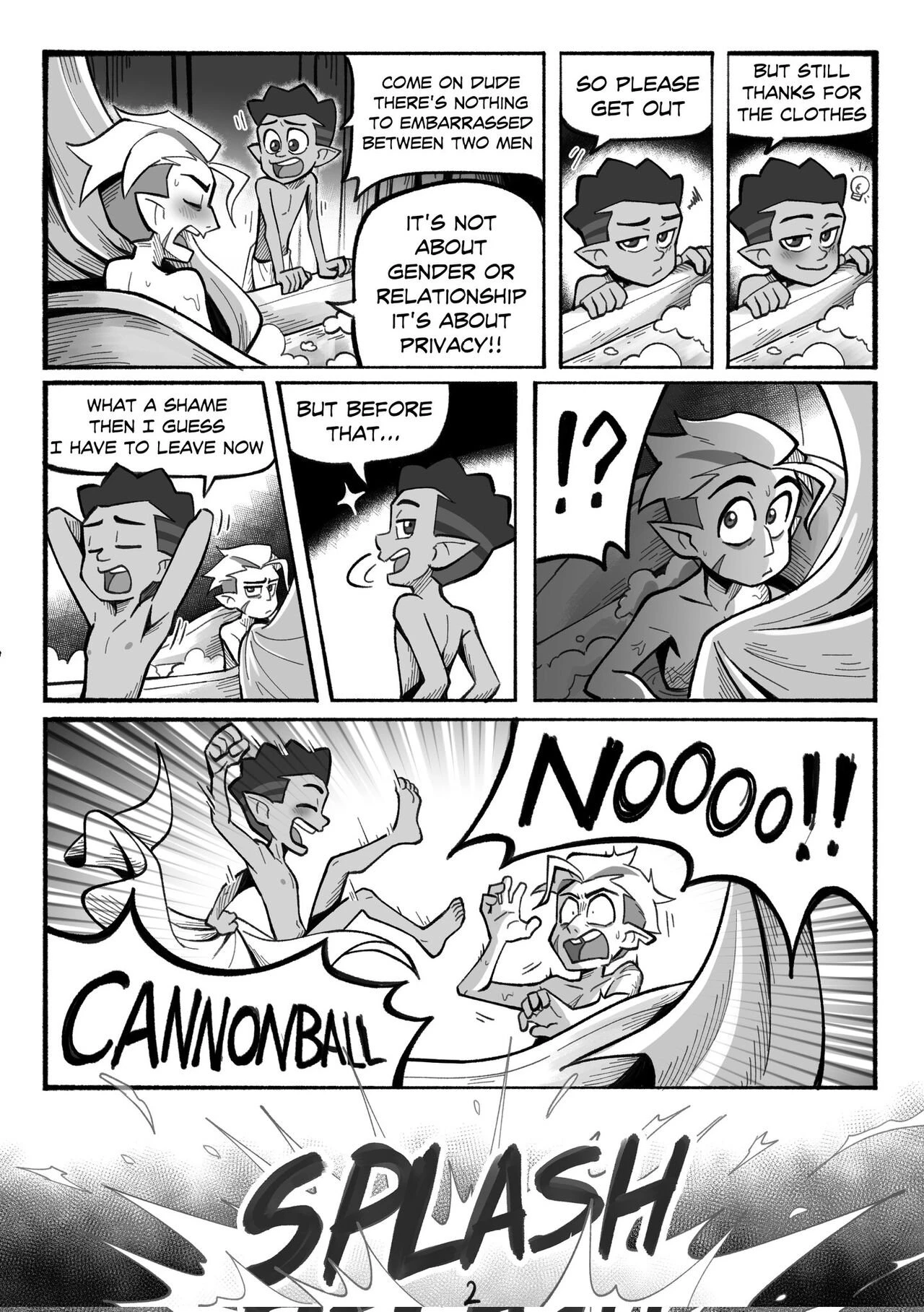 Guster: Bubble Bath porn comic picture 2