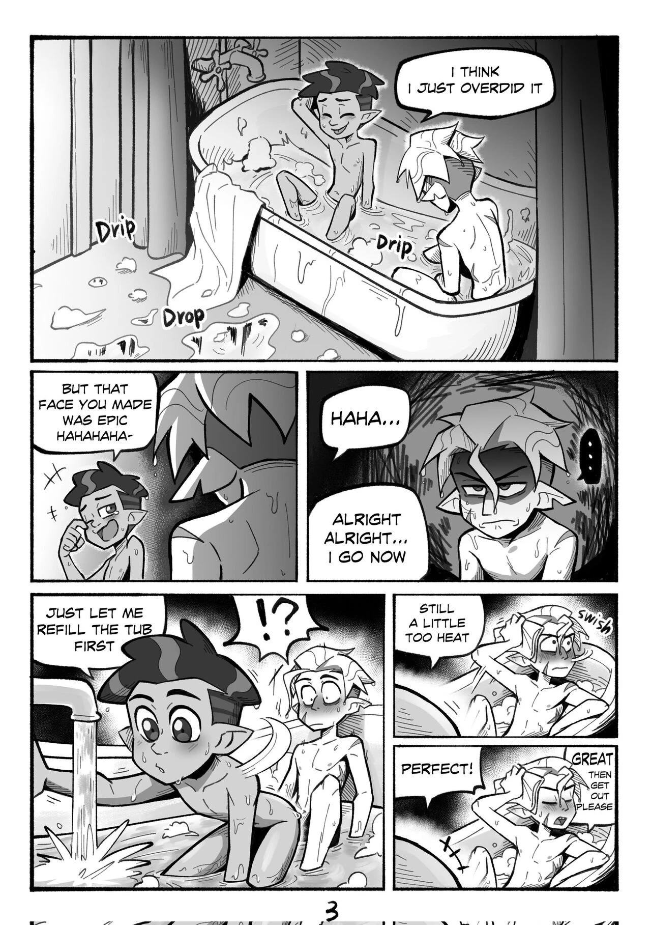 Guster: Bubble Bath porn comic picture 3