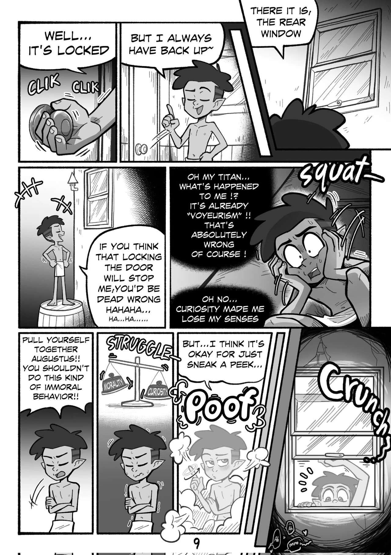 Guster: Bubble Bath porn comic picture 9