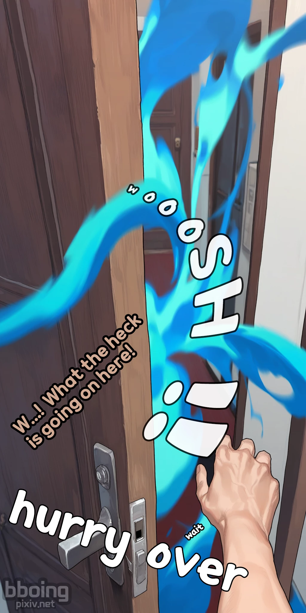 Gwen in my room porn comic picture 5