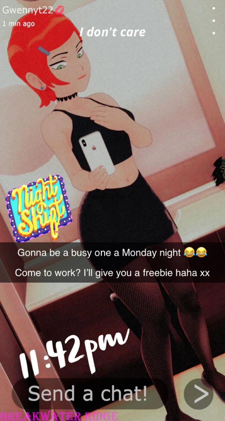 Gwen sends you snaps porn comic picture 1