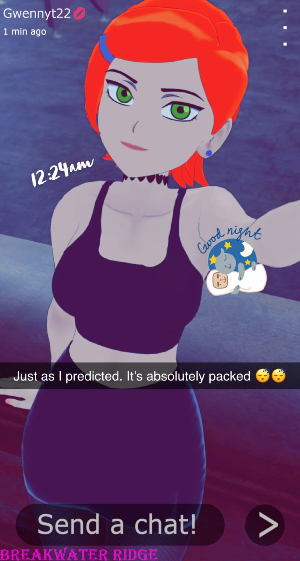 Gwen sends you snaps porn comic picture 4