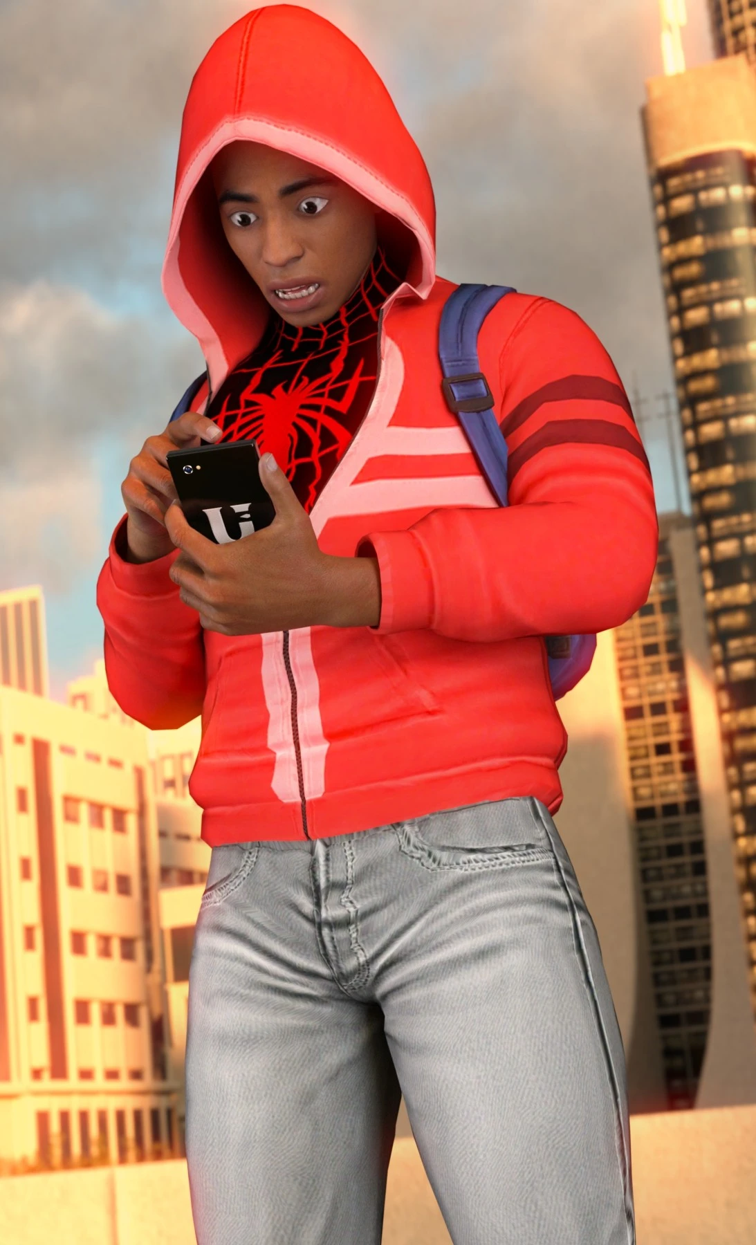 Gwen Stacy: Fun at school porn comic picture 18