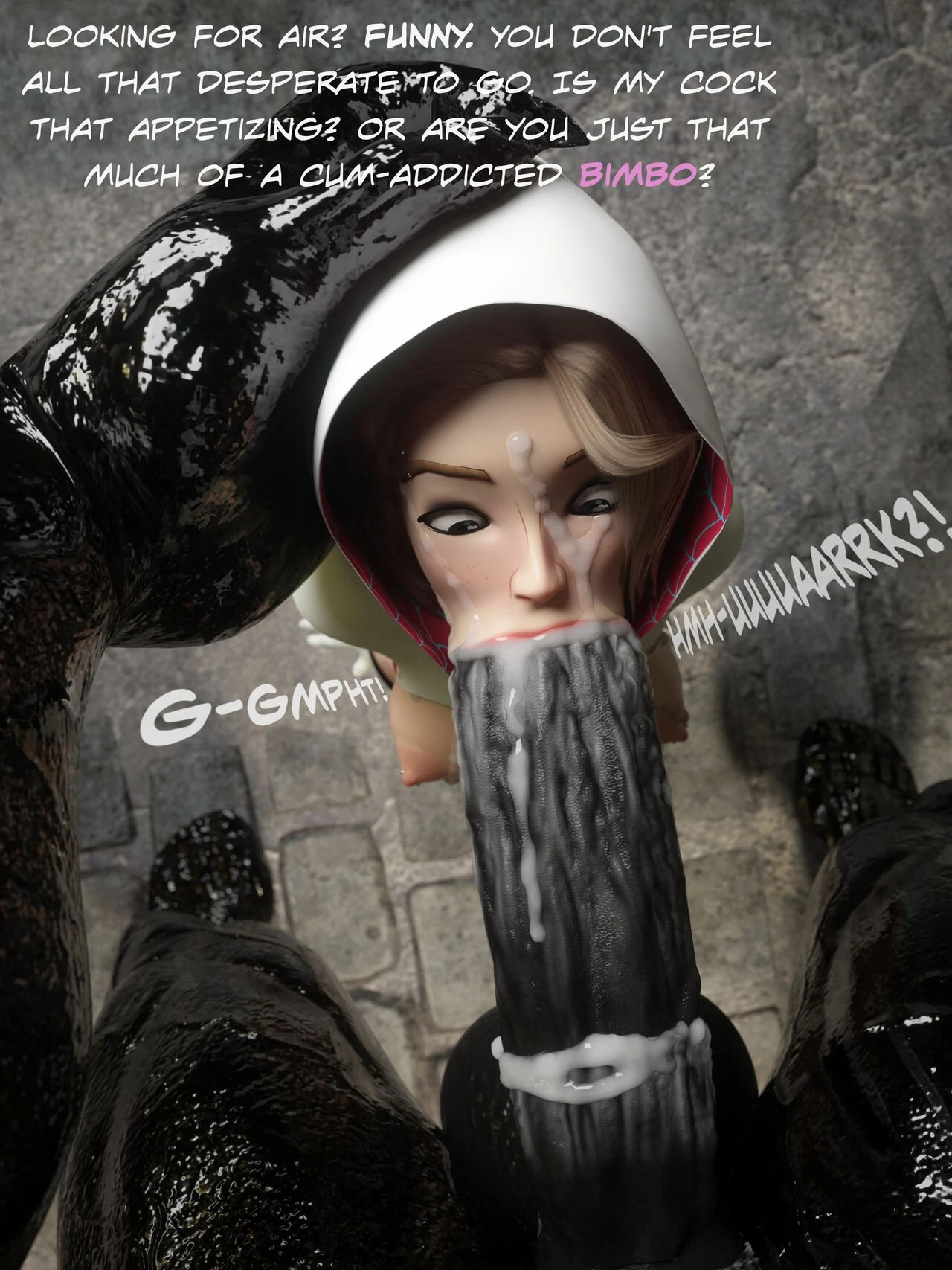 Gwen x Venom porn comic picture 5