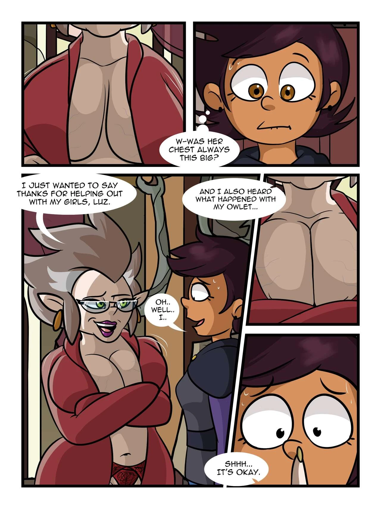 Gwendolyn's Surprise porn comic picture 3