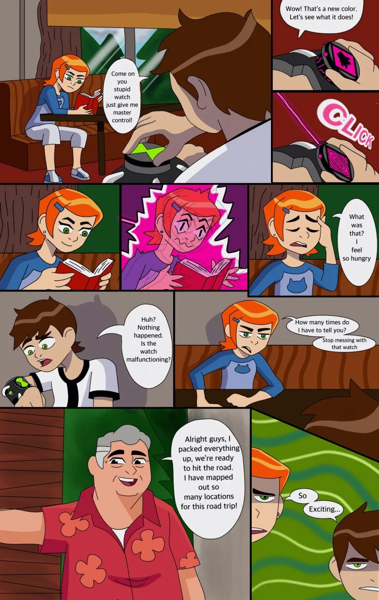 Gwen’s Gain porn comic picture 2